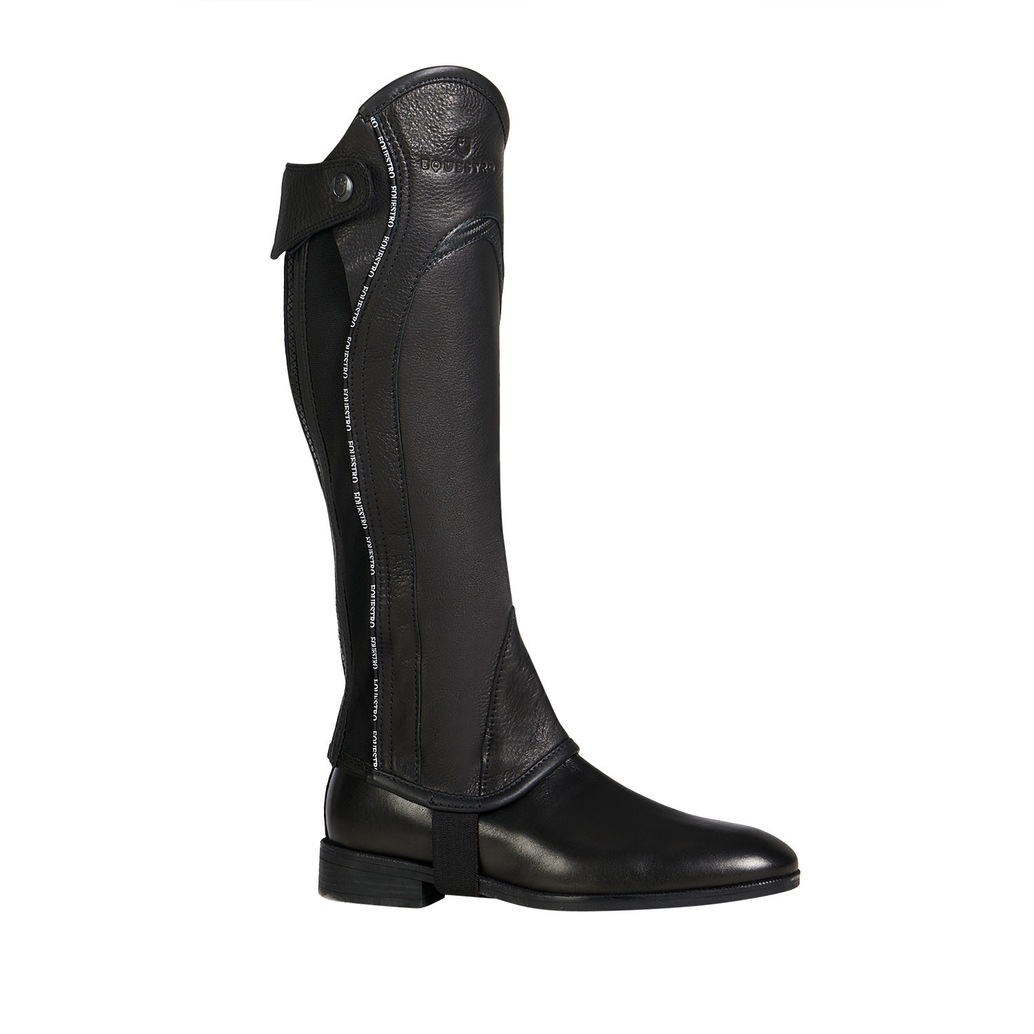 Unisex kožené minichapsy s kontrastním lemováním