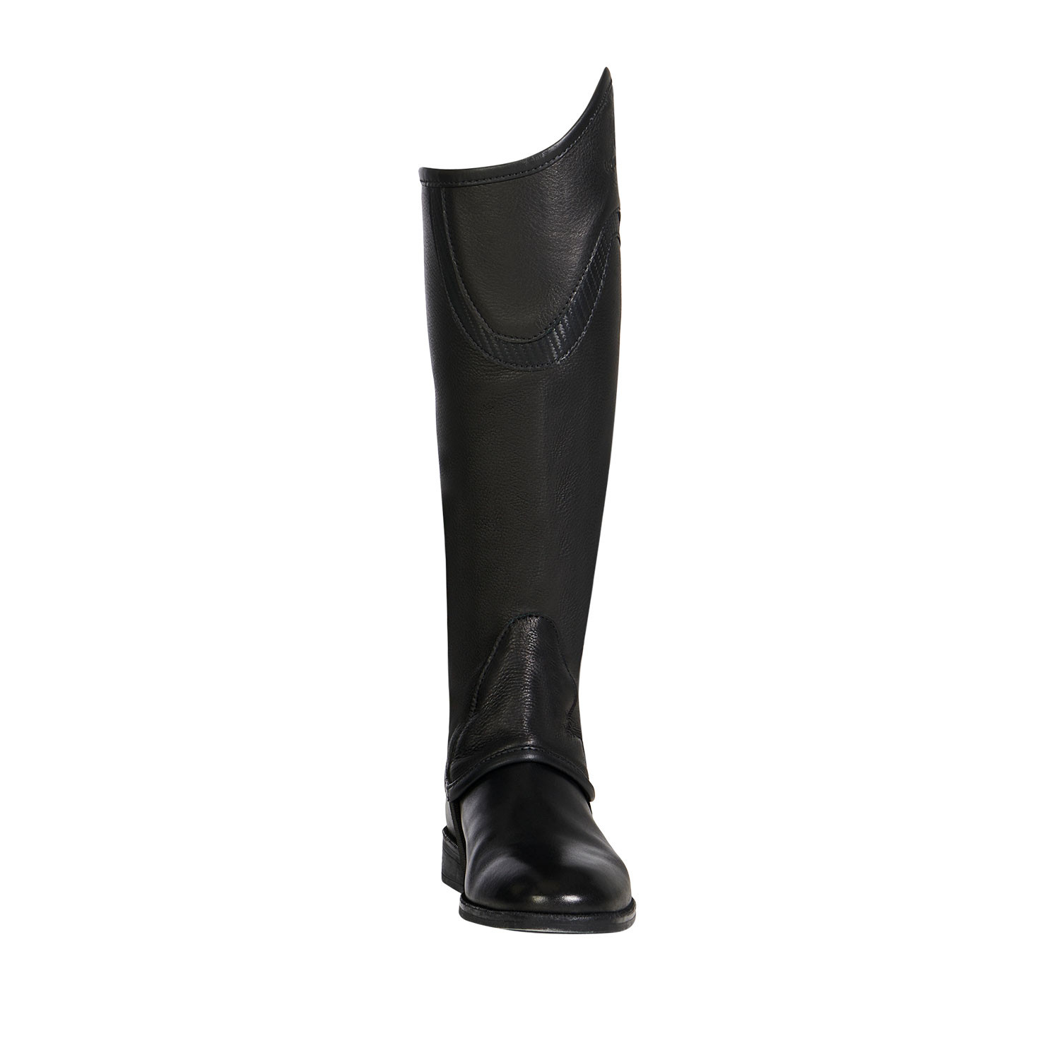 Unisex kožené minichapsy s kontrastním lemováním