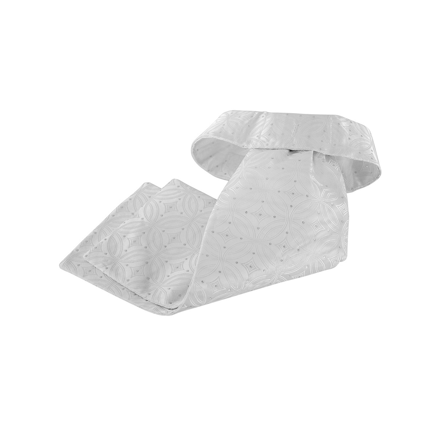 Závodní plastron se stříbrným zdobením