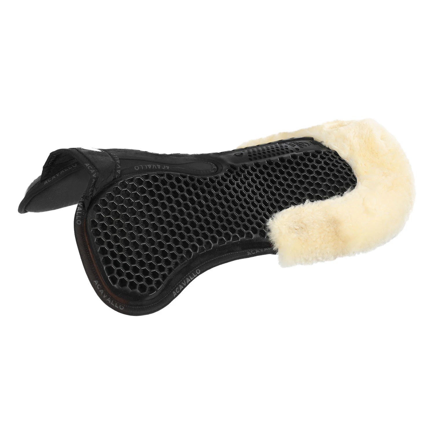 Pad MF-S WFS Wildleder hinten Schaffell hexagonal Gel flach