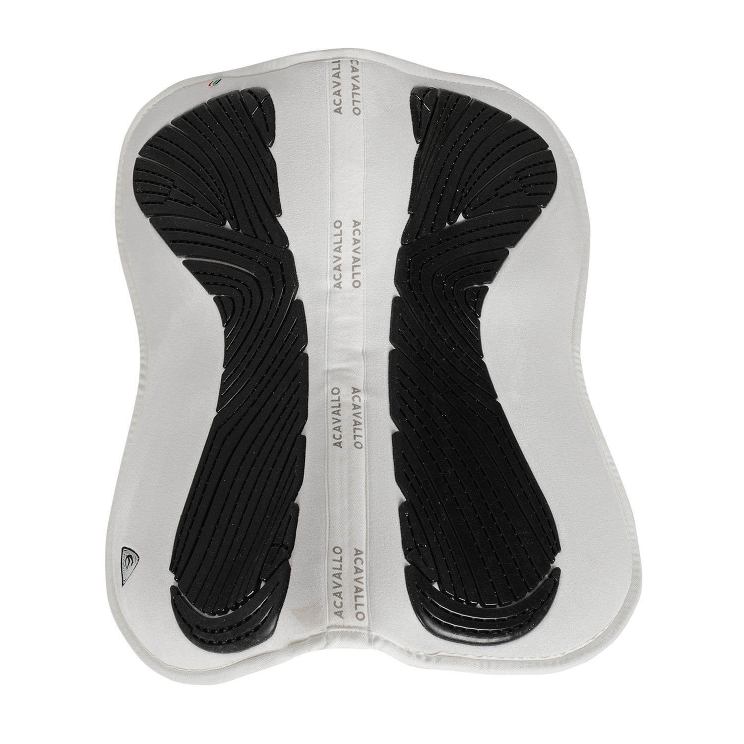 Konfigurovatelná paměťová podložka Acavallo Suede Gel Grip s kapsami