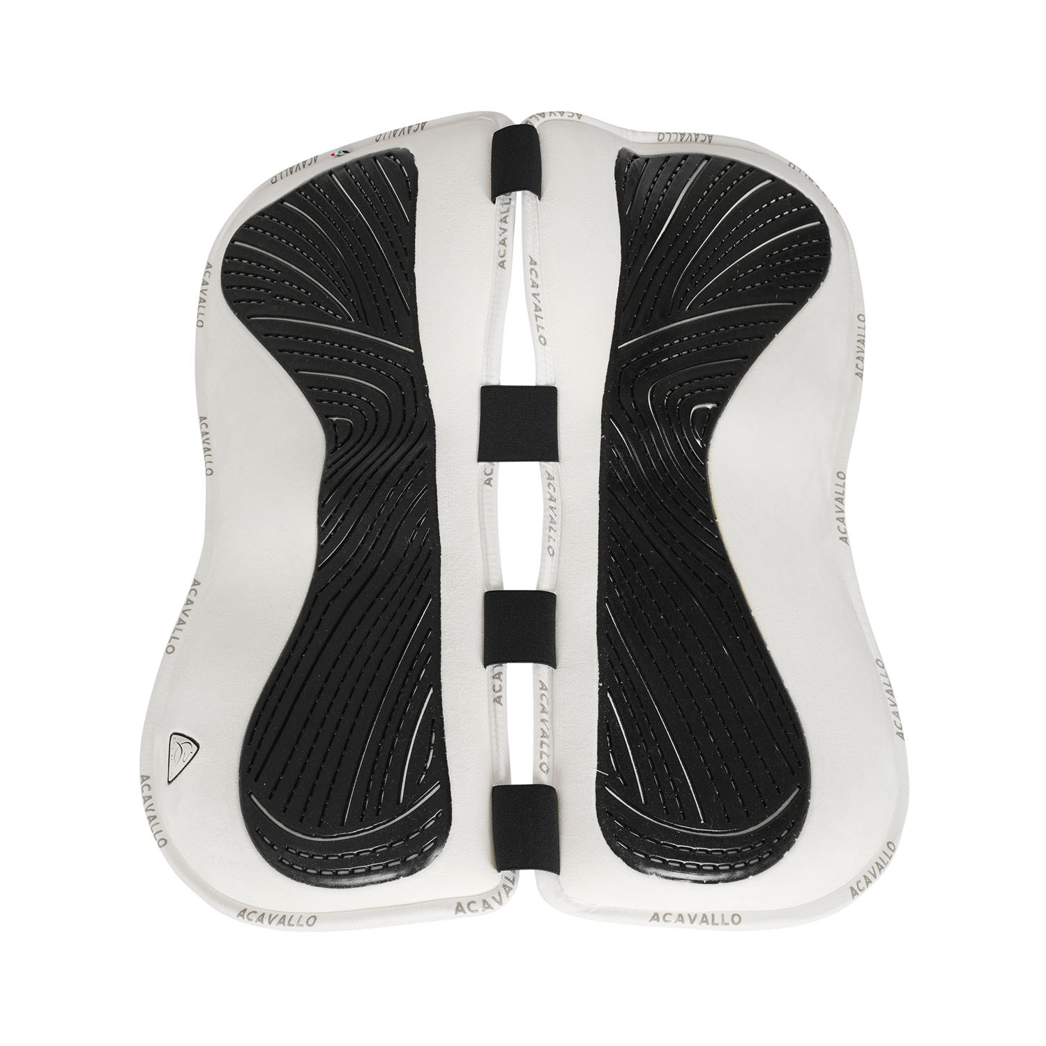 Paměťová podložka Acavallo Suede Gel Grip s volnou páteří