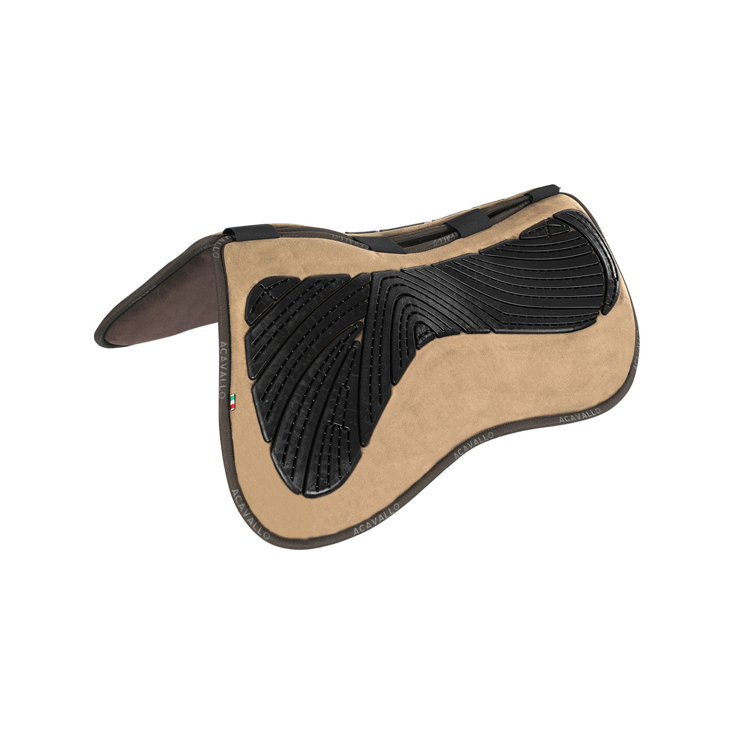 Paměťová podložka Acavallo Suede Gel Grip s volnou páteří