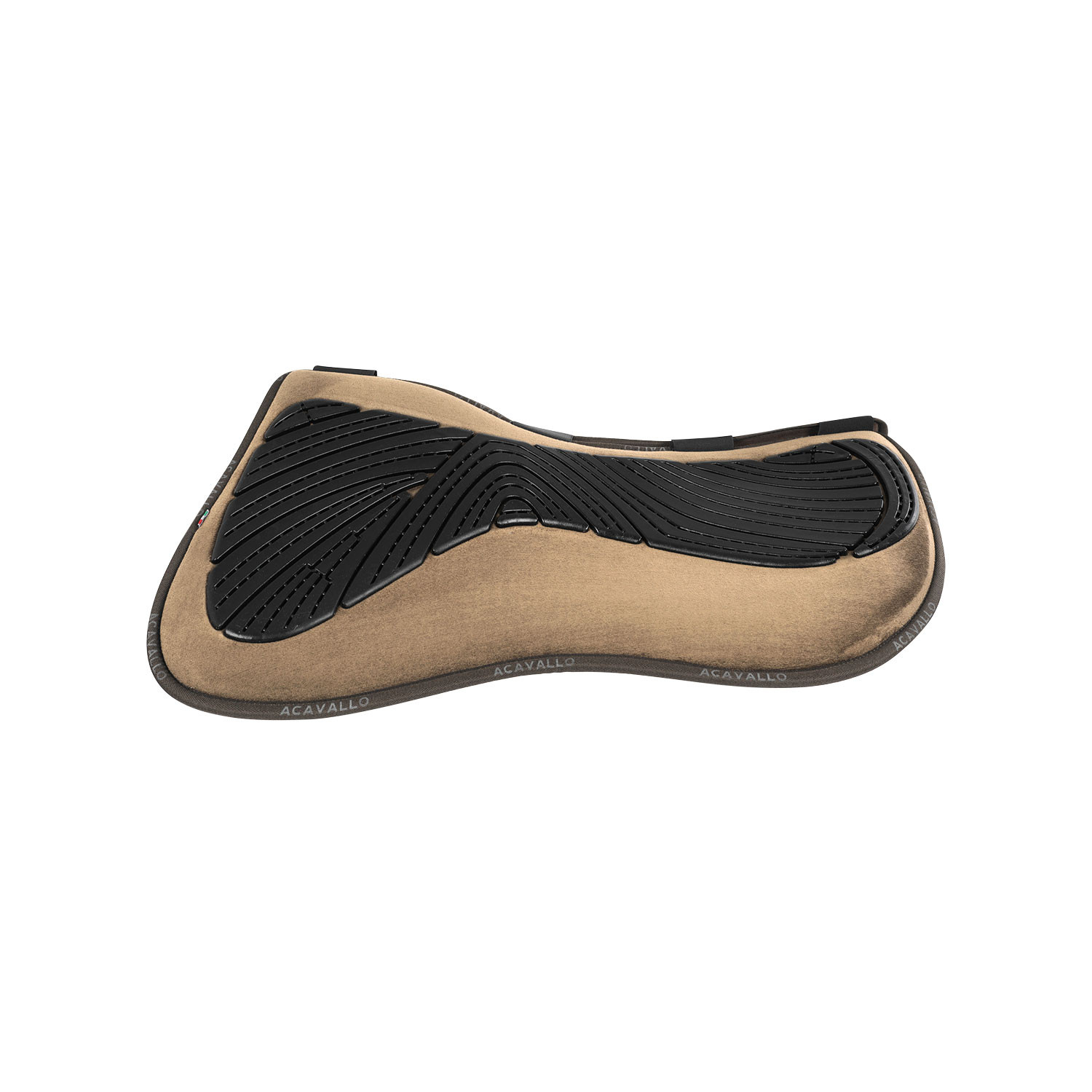 Paměťová podložka Acavallo Suede Gel Grip s volnou páteří