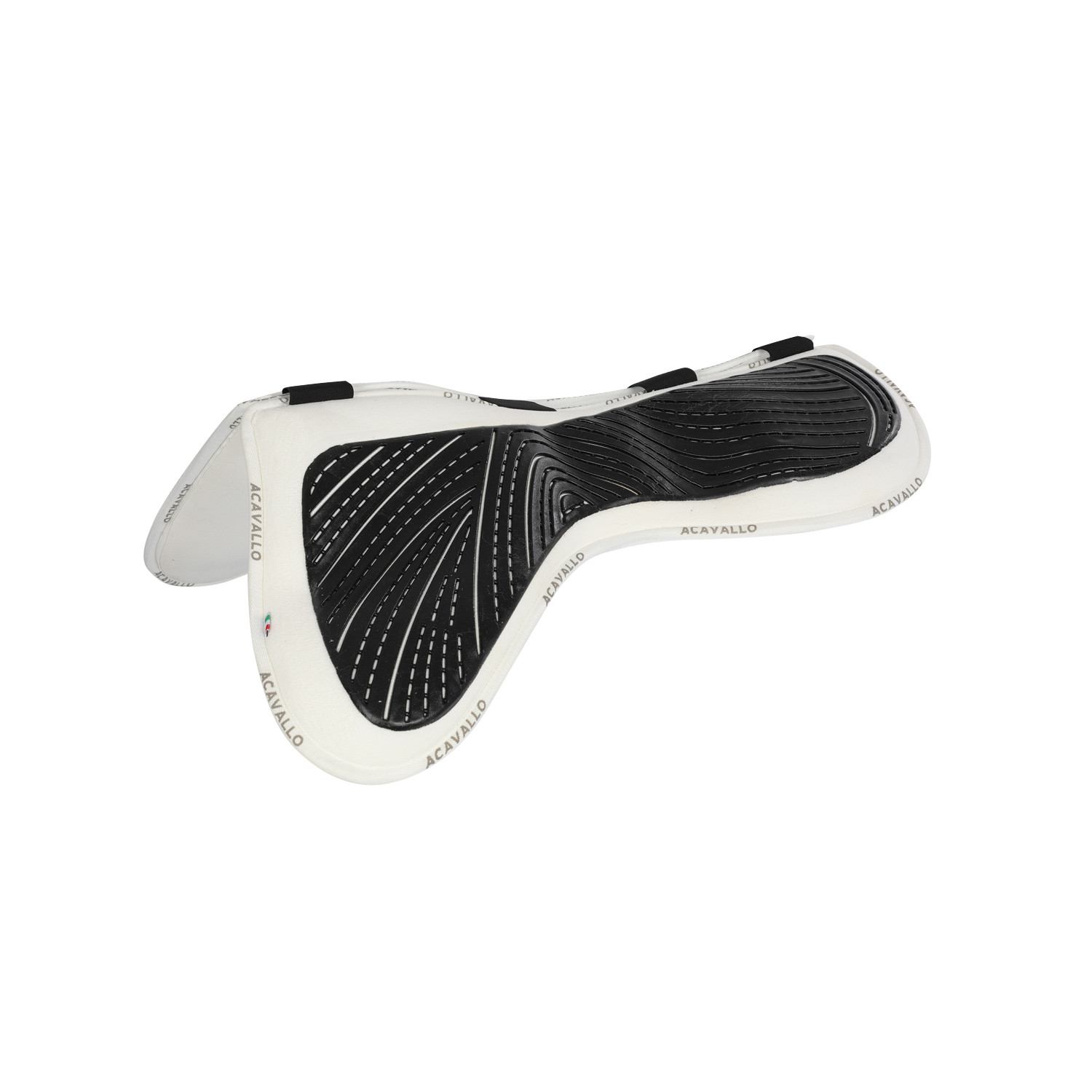 Paměťová podložka pod skokové sedlo Acavallo Suede Gel Grip s volnou páteří