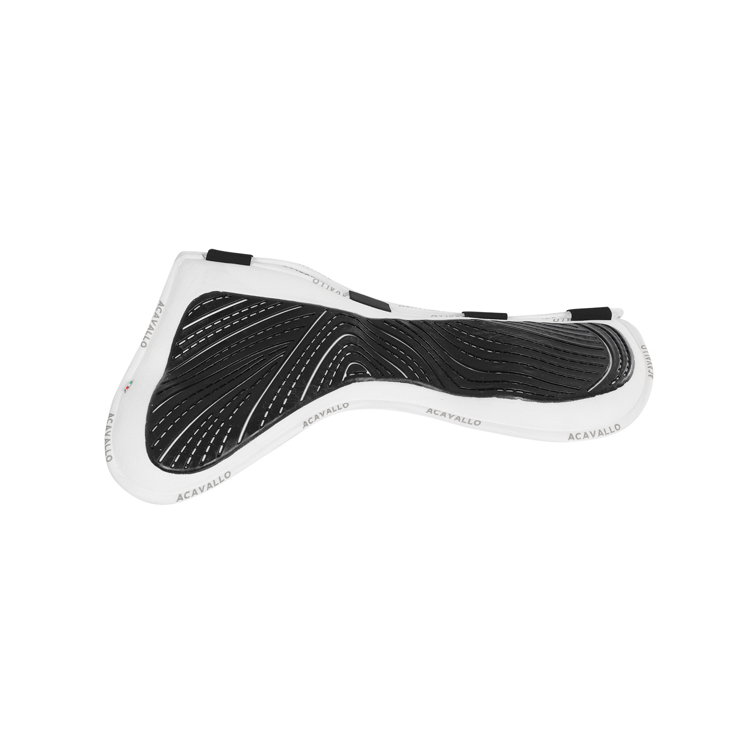 Paměťová podložka pod skokové sedlo Acavallo Suede Gel Grip s volnou páteří