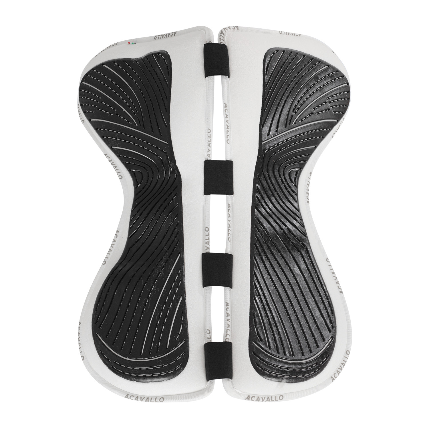 Paměťová podložka pod skokové sedlo Acavallo Suede Gel Grip s volnou páteří