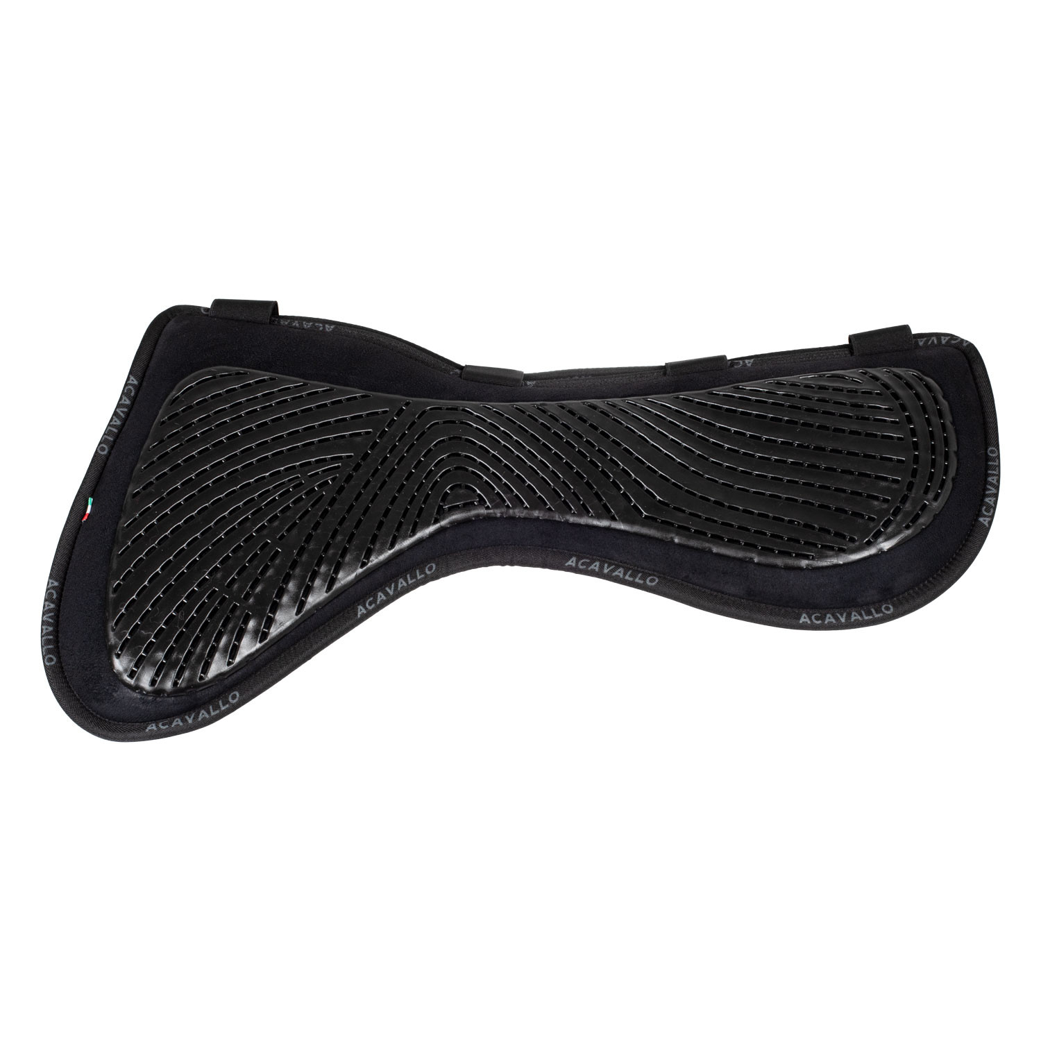 Paměťová podložka pod skokové sedlo Acavallo Suede Gel Grip s volnou páteří