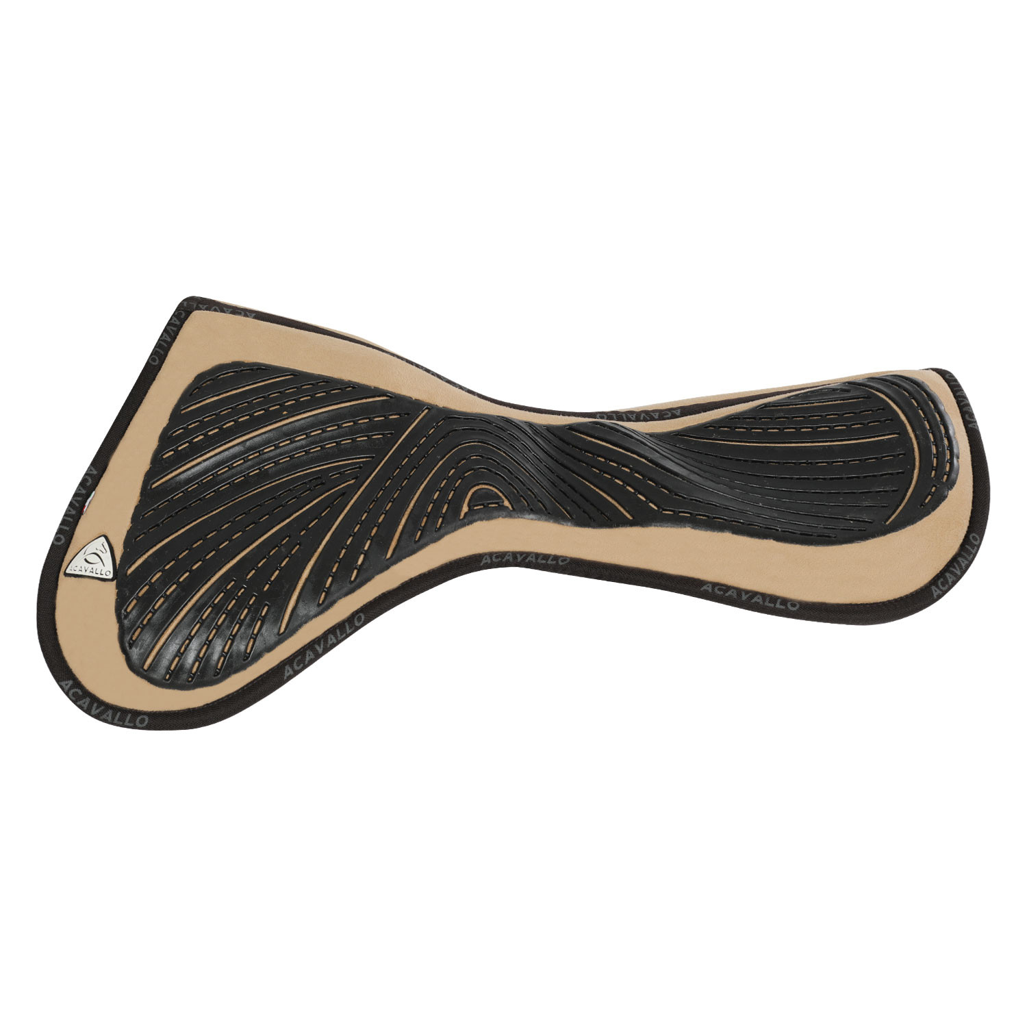 Paměťová podložka pod skokové sedlo Acavallo Suede Gel Grip