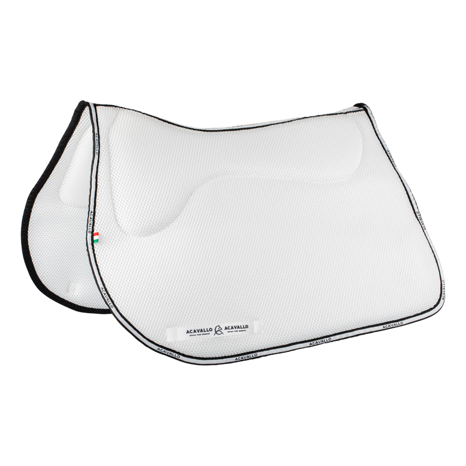 Skoková podsedlová dečka Acavallo Memory Foam 3D Spacer
