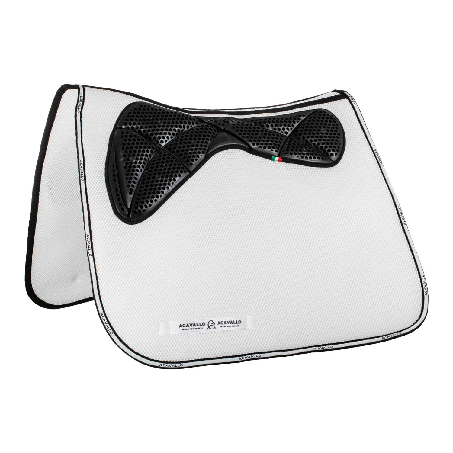 Drezurní podsedlová dečka Acavallo Memory Foam 3D Spacer Gel Grip