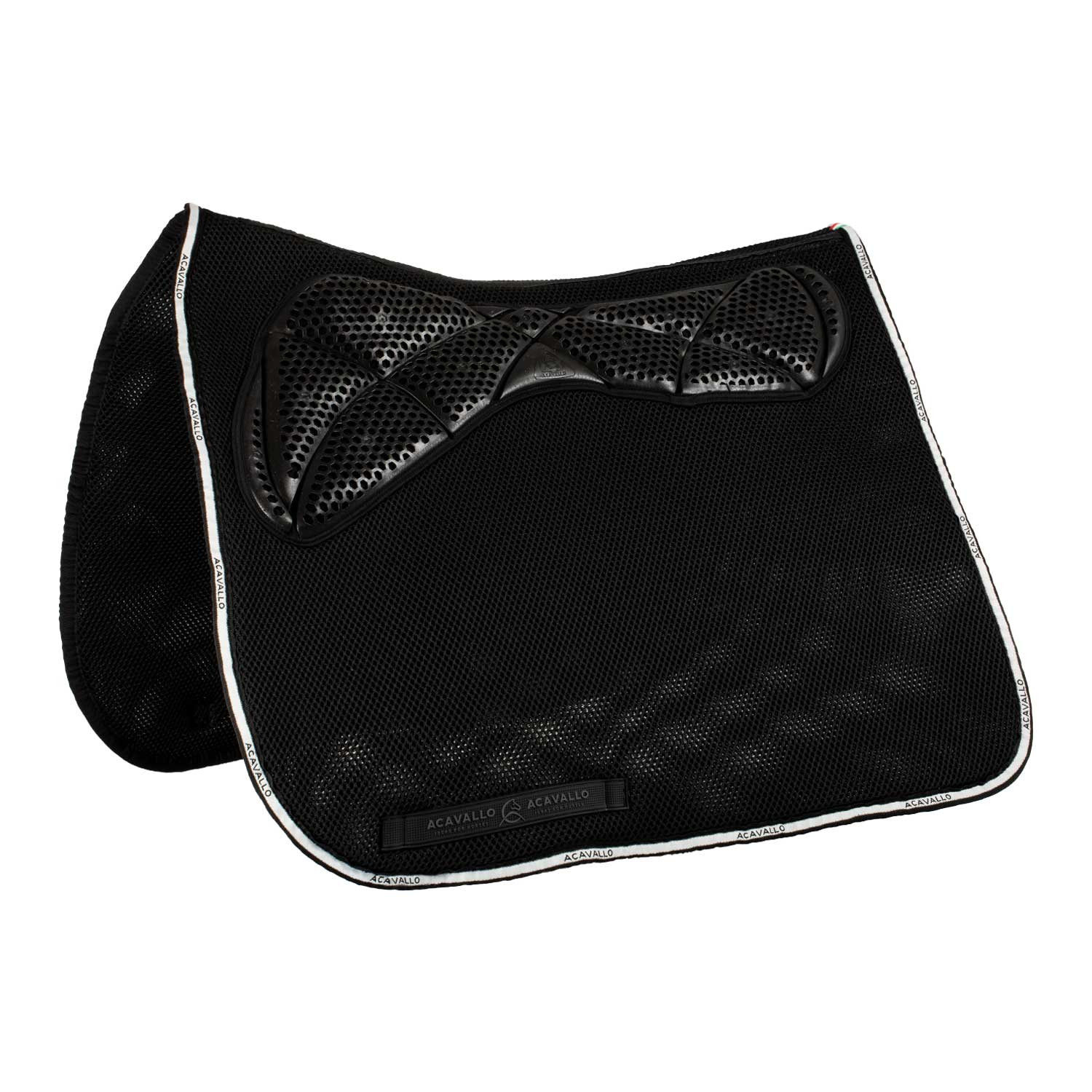 Drezurní podsedlová dečka Acavallo Memory Foam 3D Spacer Gel Grip