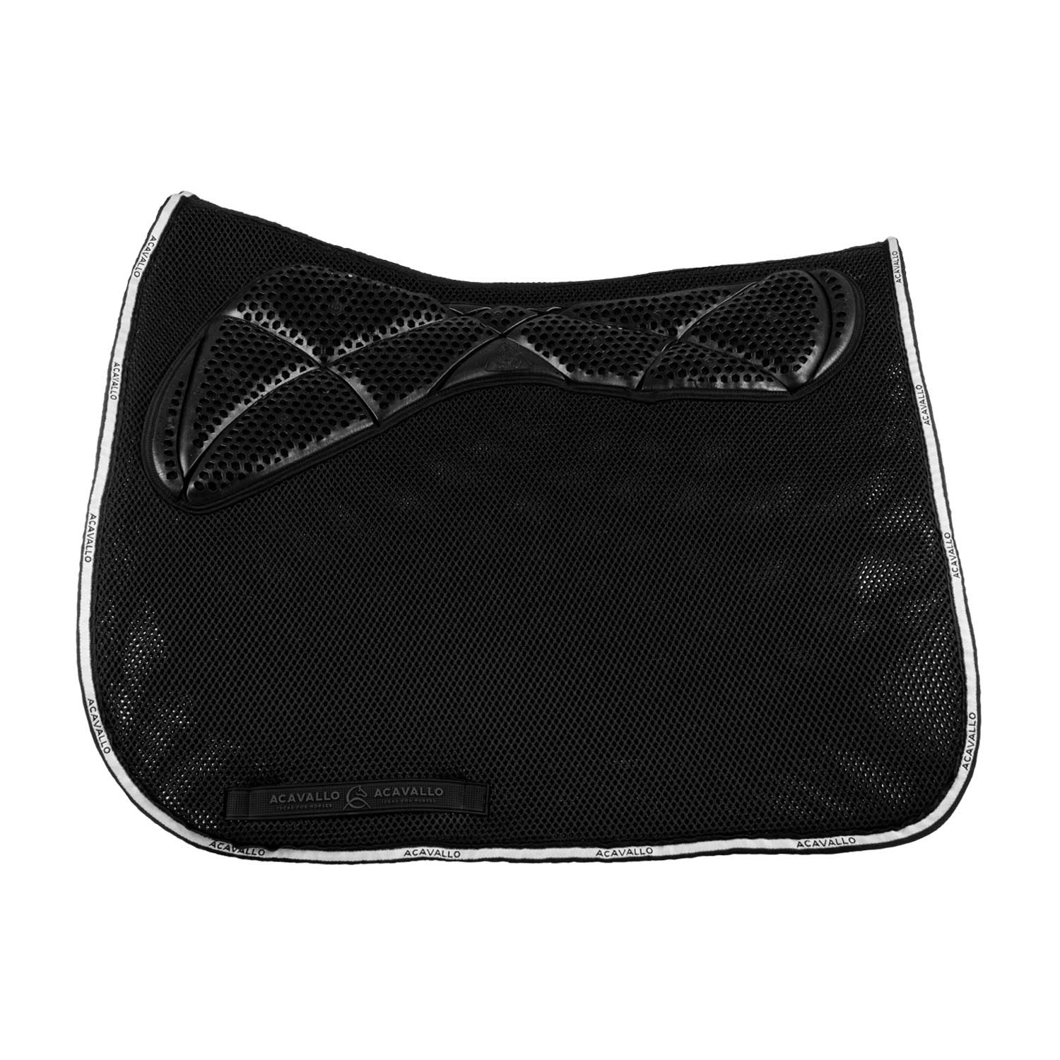 Drezurní podsedlová dečka Acavallo Memory Foam 3D Spacer Gel Grip