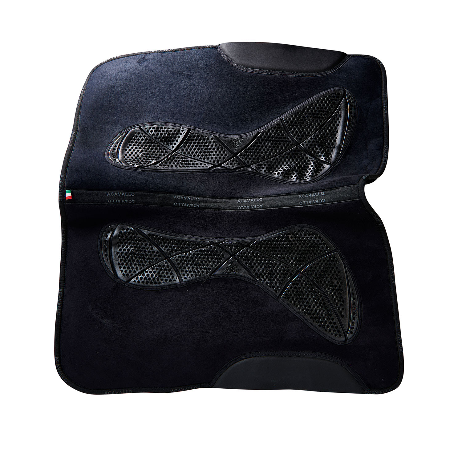 Westernová podsedlová dečka Acavallo Suede Gel Grip