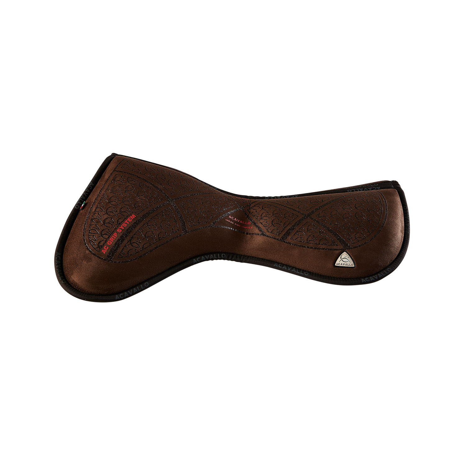 Paměťová podložka pod skokové sedlo Acavallo Suede AC Grip