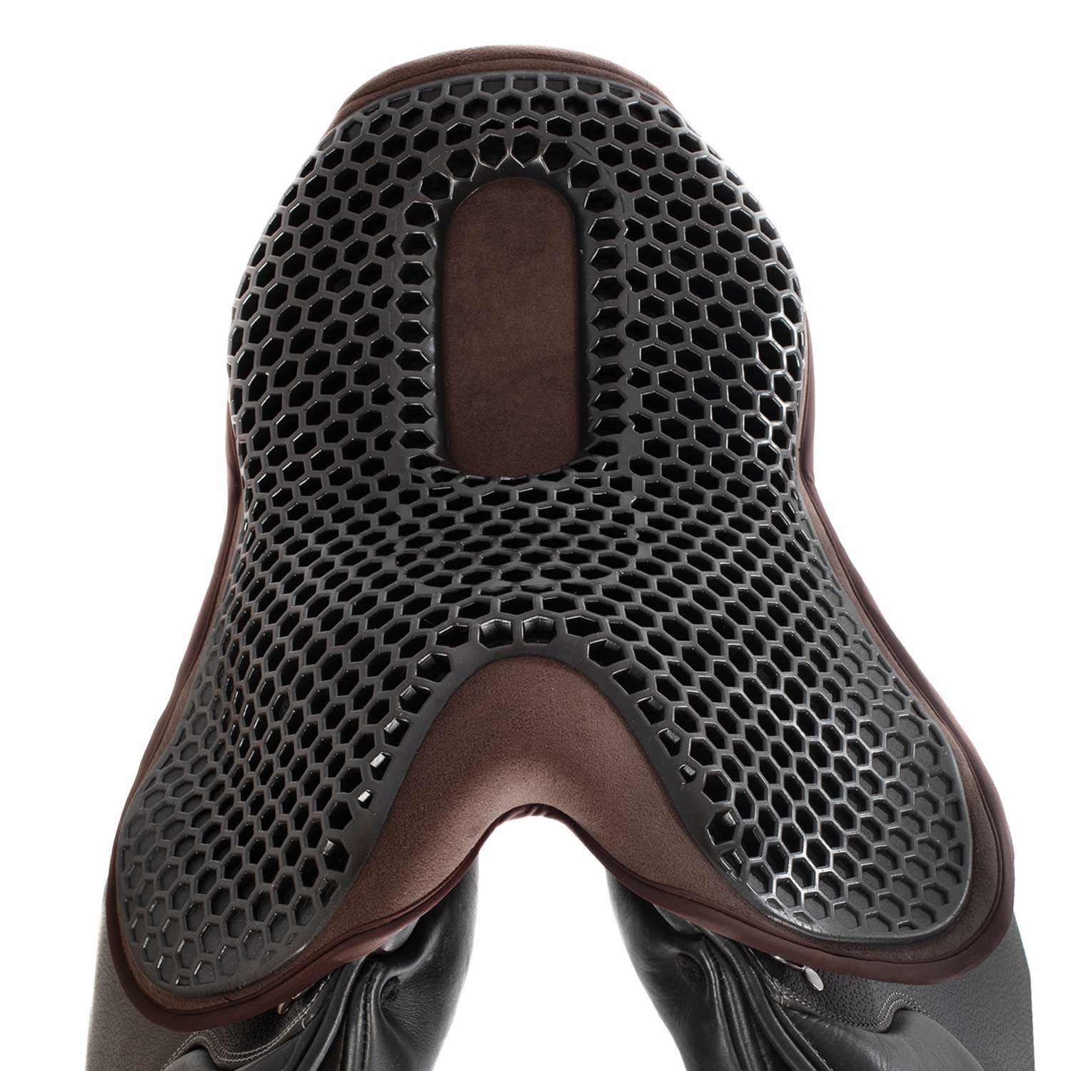 Gelový podsedák do skokového sedla Acavallo Ortho-Coccyx Hexagonal Gel-Out 20 mm