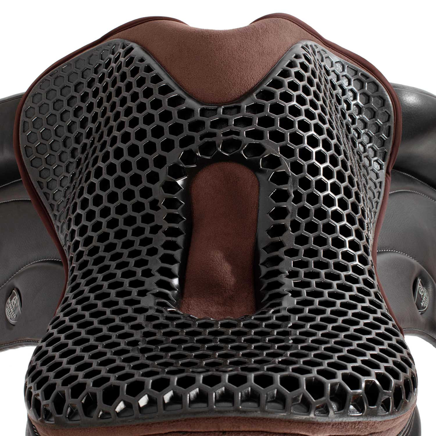 Gelový podsedák do drezurního sedla Acavallo Ortho-Pubis Hexagonal Gel-Out 20 mm