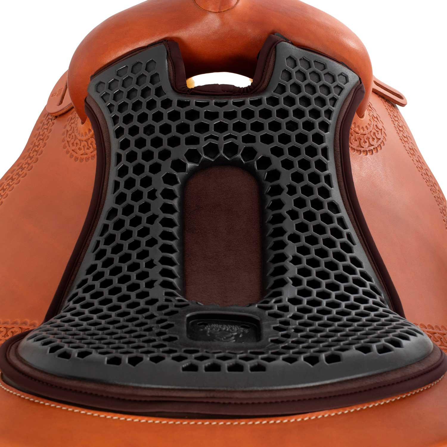 Gelový podsedák do westernového sedla Acavallo Ortho-Pubis Hexagonal 20 mm