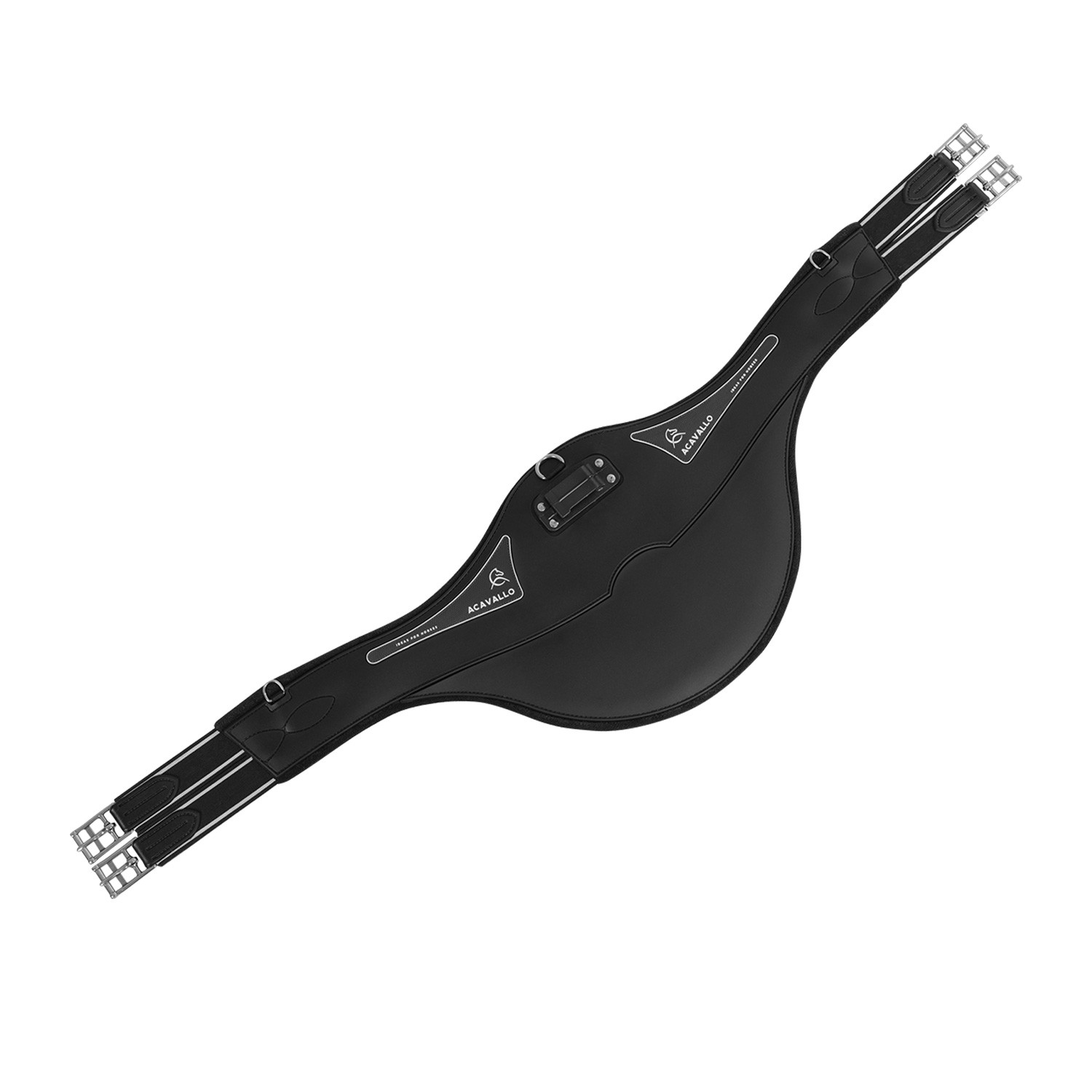 Skokový podbřišník s okopávacím chráničem Acavallo Classic Gel PVC