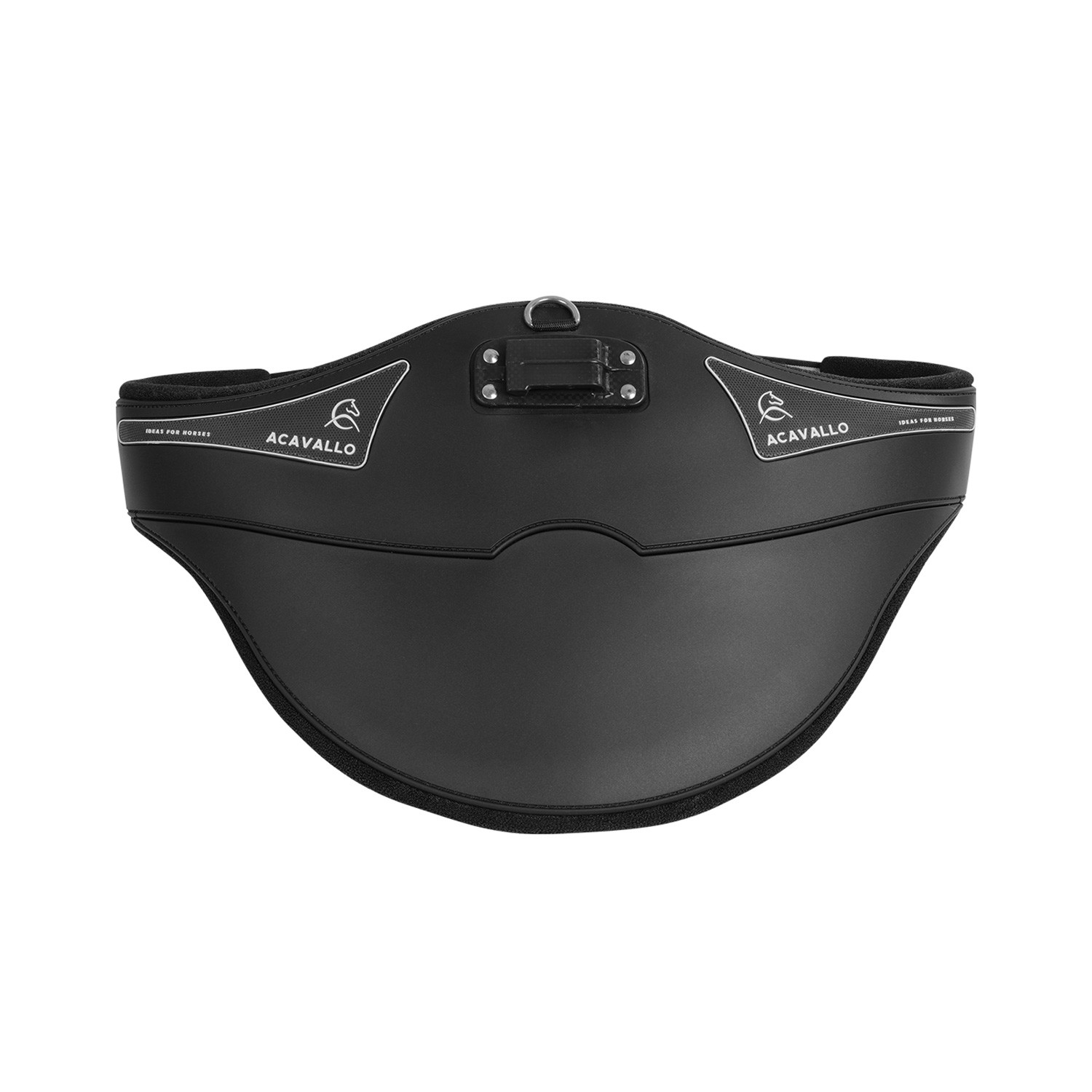 Skokový podbřišník s okopávacím chráničem Acavallo Classic Gel PVC