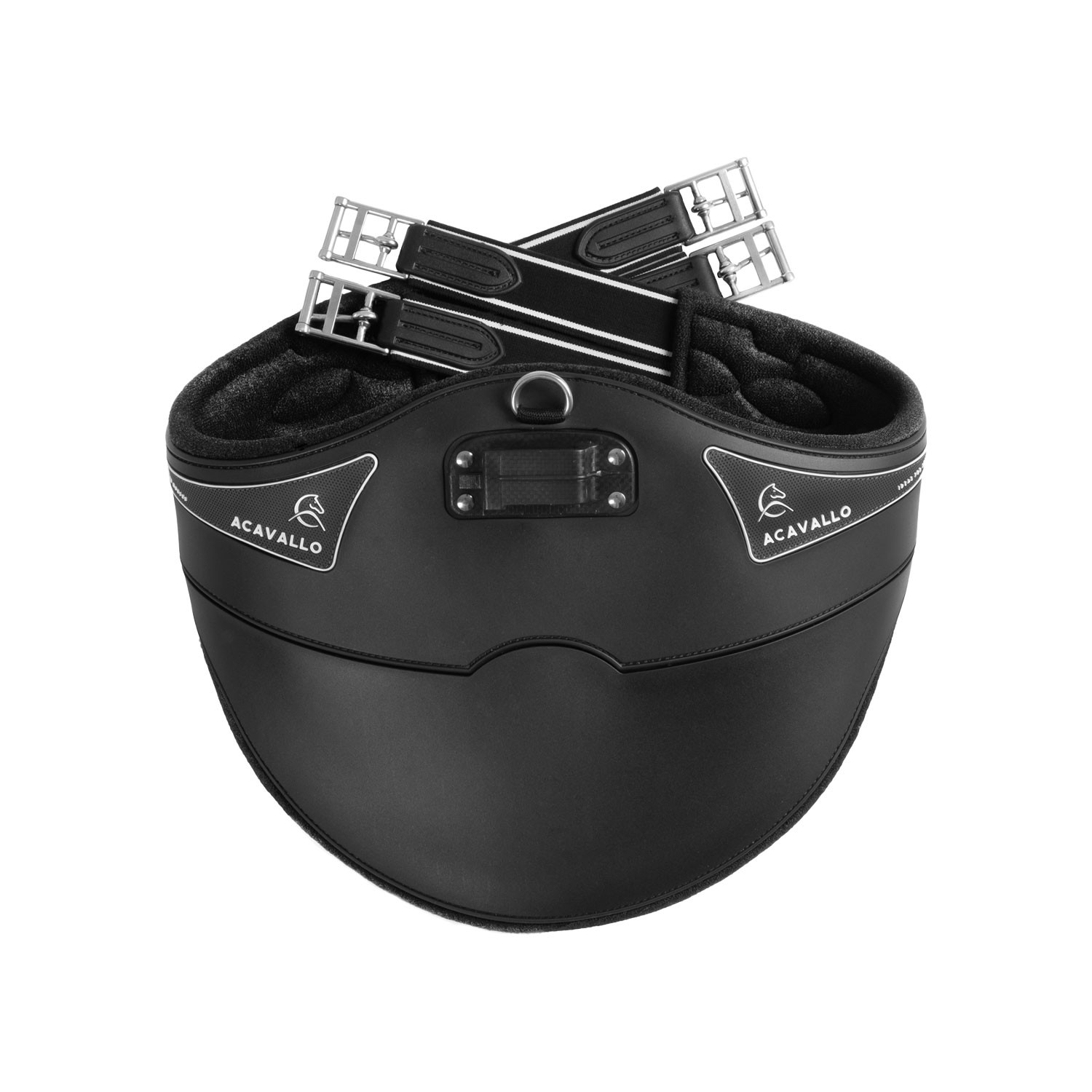 Skokový podbřišník s okopávacím chráničem Acavallo Classic Gel PVC