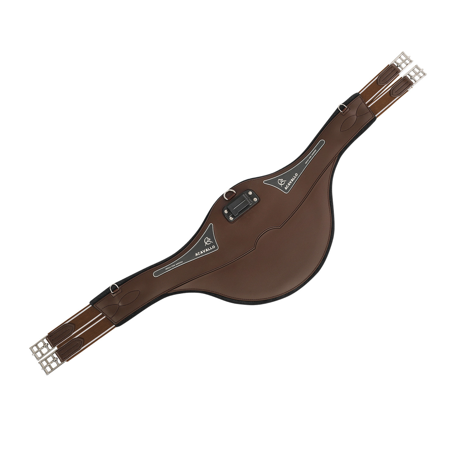 Skokový podbřišník s okopávacím chráničem Acavallo Classic Gel PVC