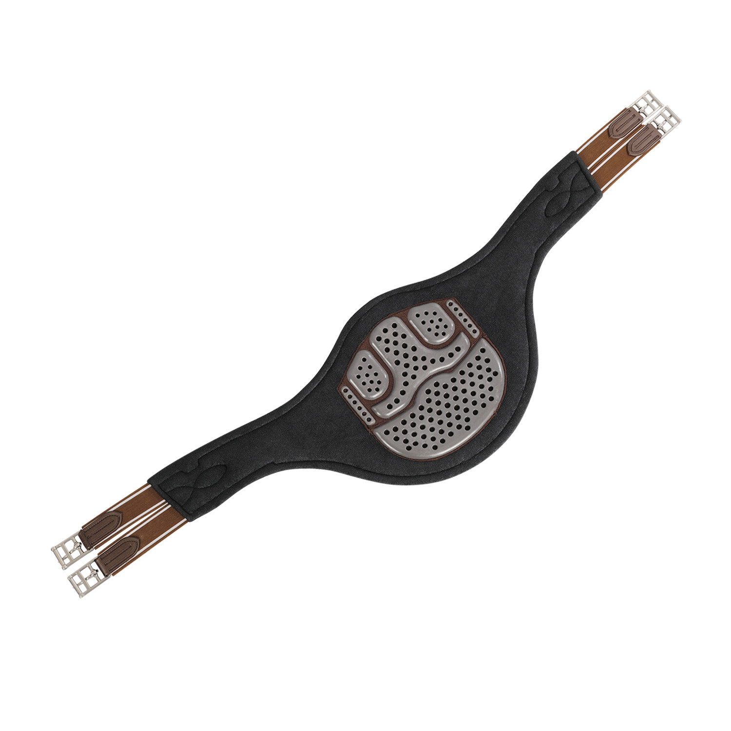 Skokový podbřišník s okopávacím chráničem Acavallo Classic Gel PVC