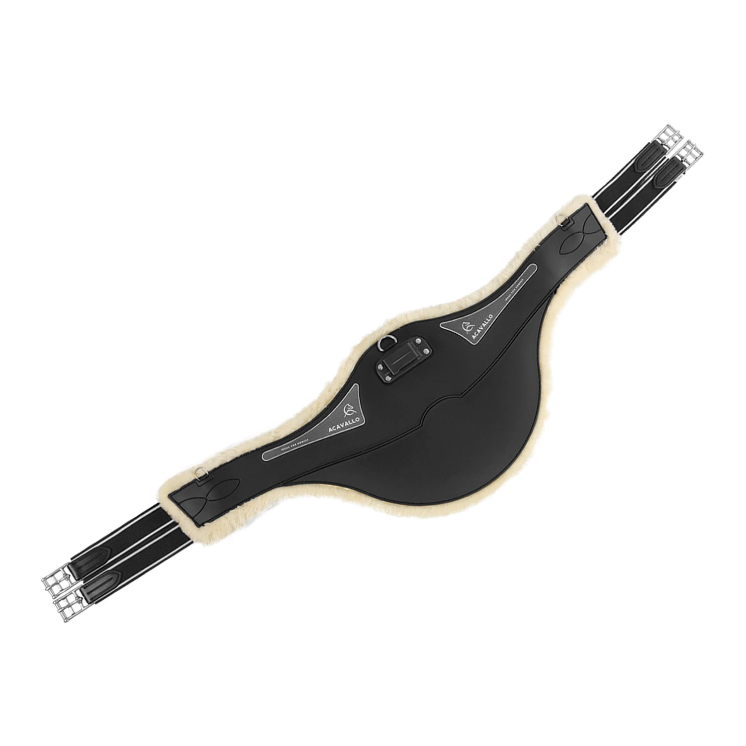 Sprunggurt Klassik Gel PVC Abnehmbares Kunstlammfell