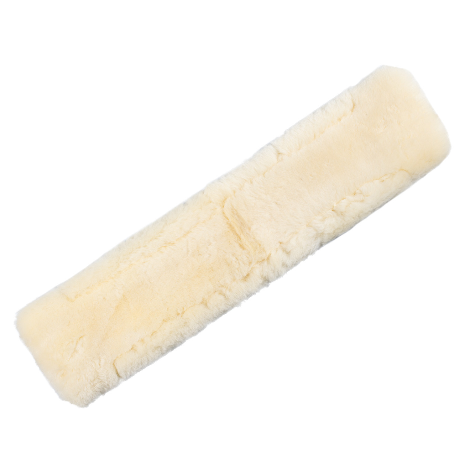 Široký westernový návlek na podbřišník Acavallo Classic Gel s beránkem