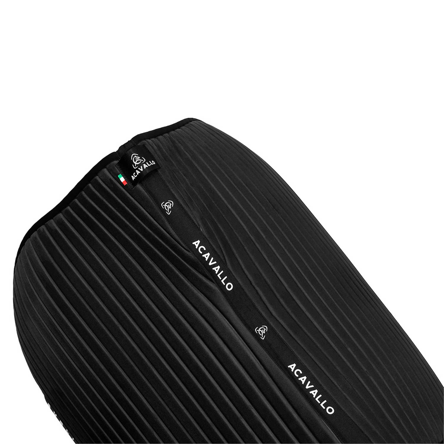 Skoková podsedlová dečka Acavallo Sublime Striped z technického materiálu