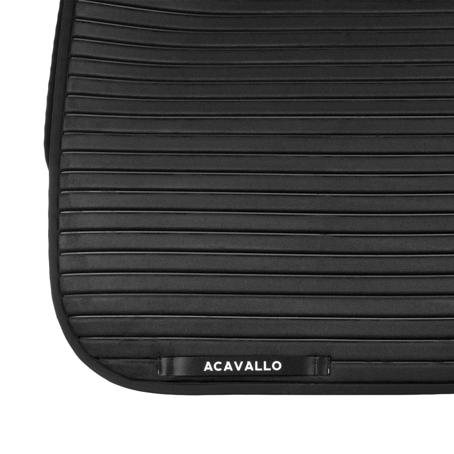 Semišová drezurní podsedlová dečka Acavallo Sublime Striped