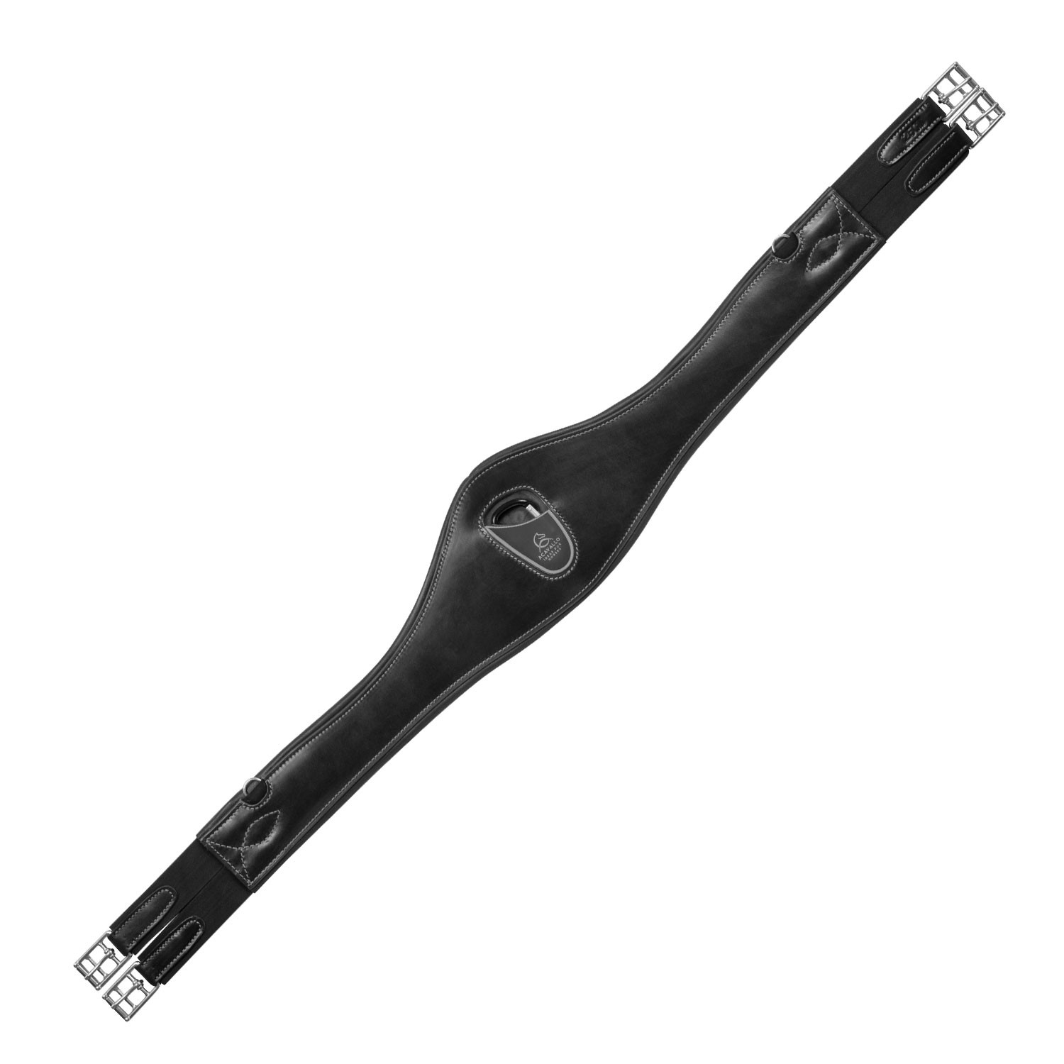 Anatomický skokový podbřišník Acavallo z telecí kůže