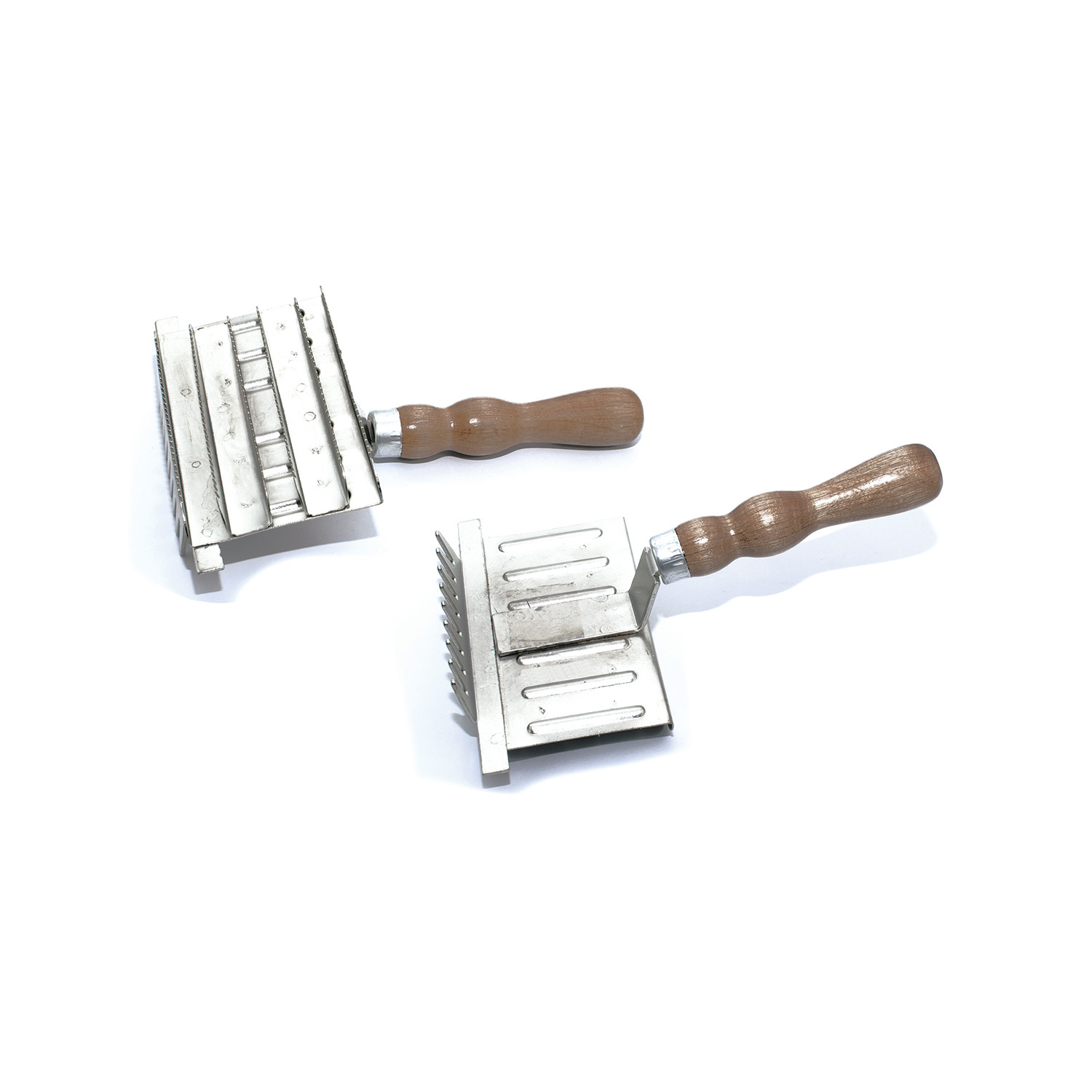 Curry Comb With Wooden Handle