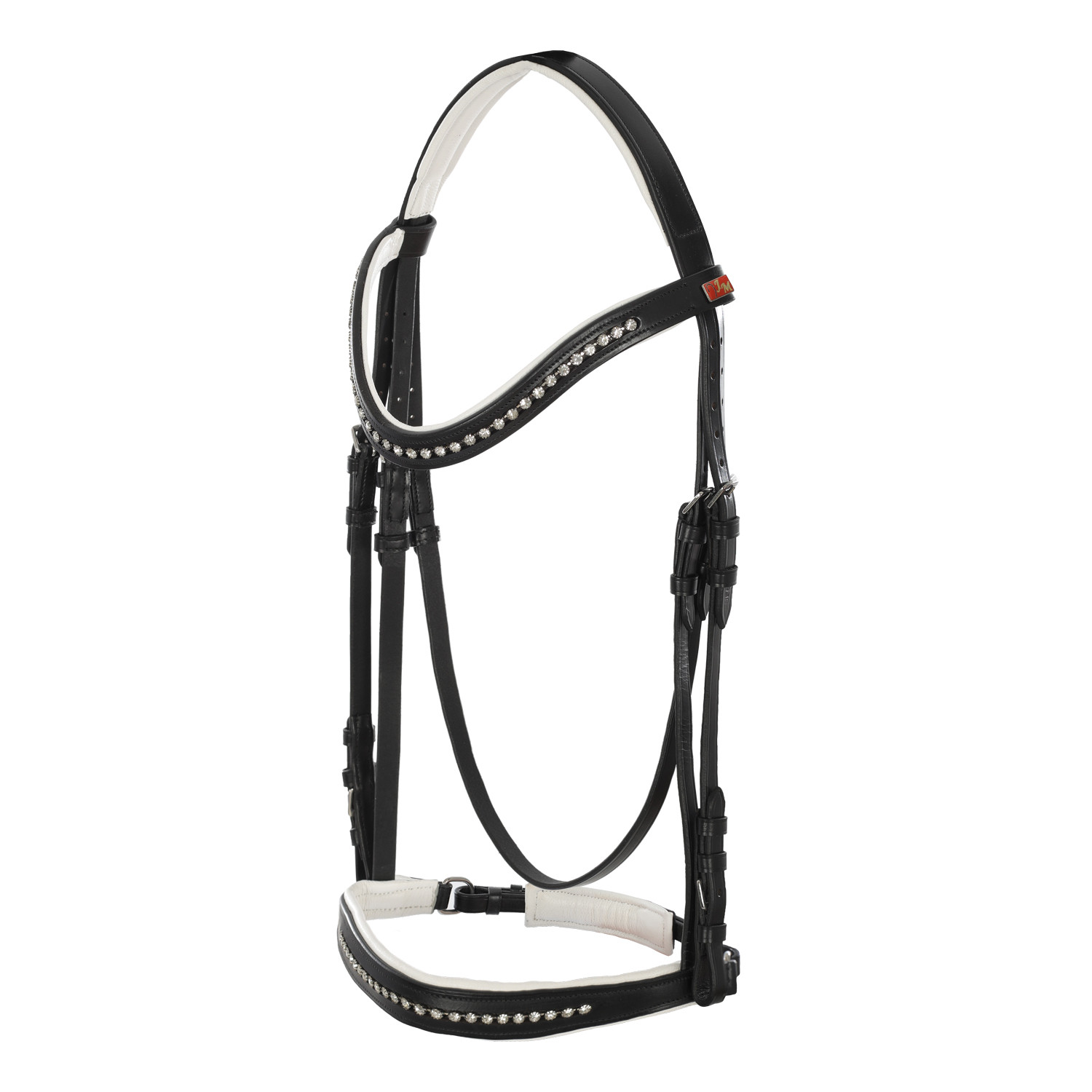 Dressage Noseband With Rhinestones