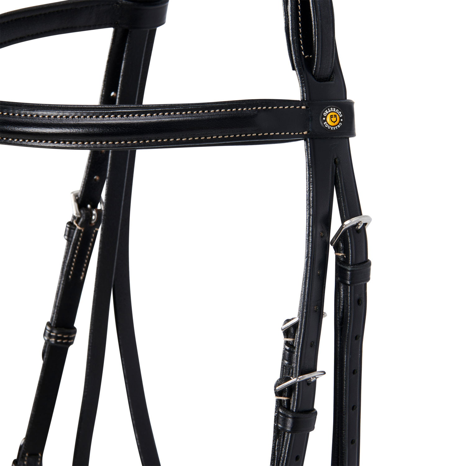 Kožená anglická uzdečka Supreme s výšivkami
