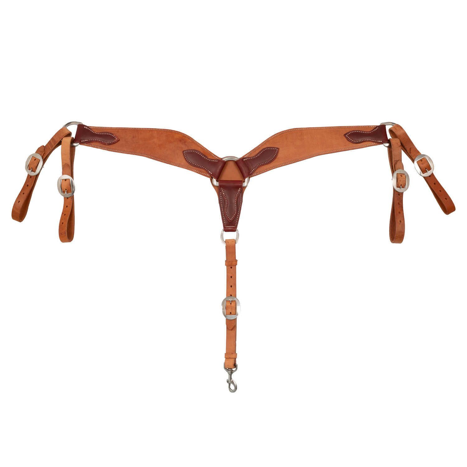 Kožený westernový poprsník Berlin Custom Leather Roper