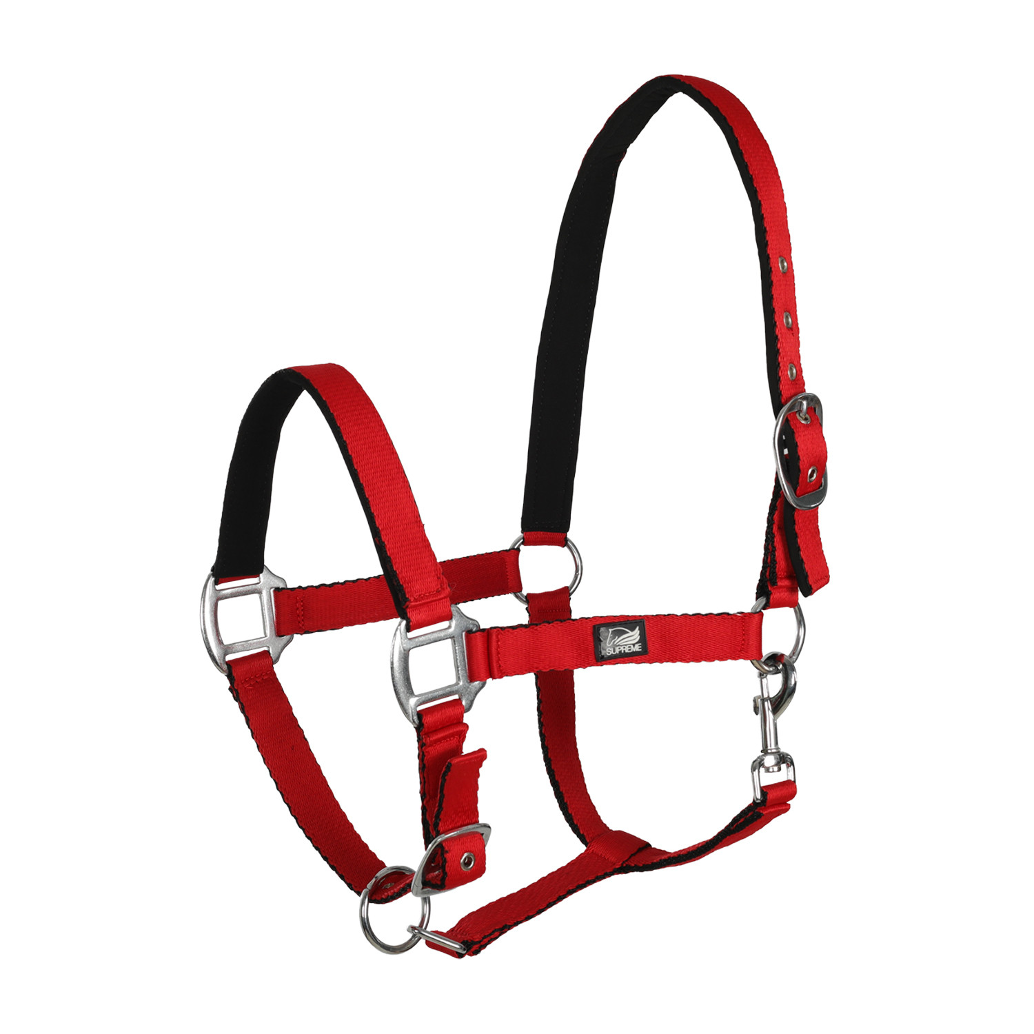 Nylon Halter Supreme Soft Padding, Noseband And Upper Strap