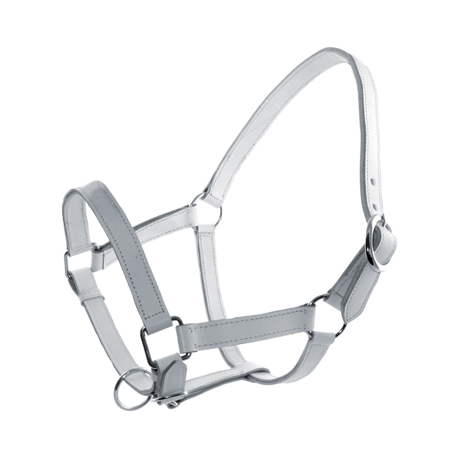 Cromed Leather Halter
