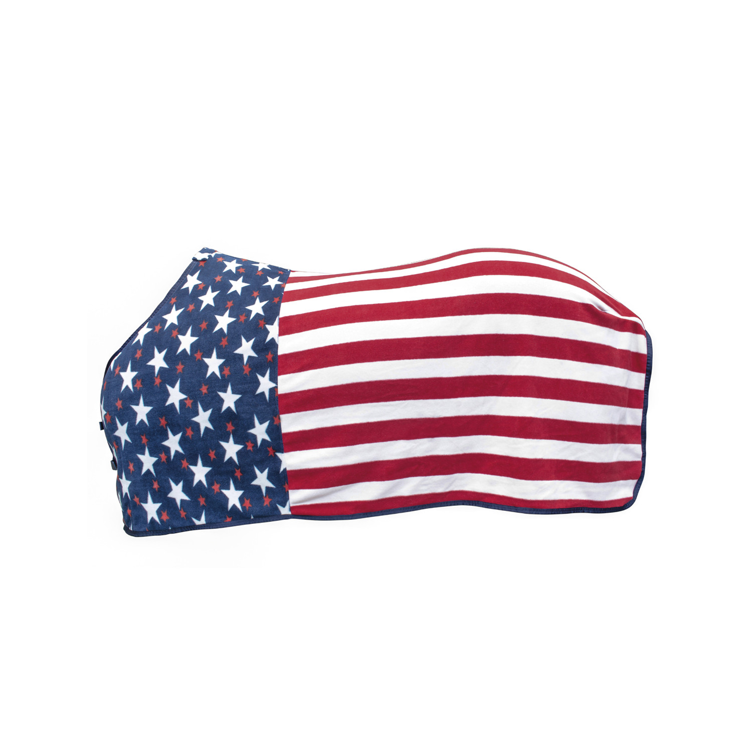 Westernová fleecová odpocovací deka Pro-Tech Chicago USA Flag