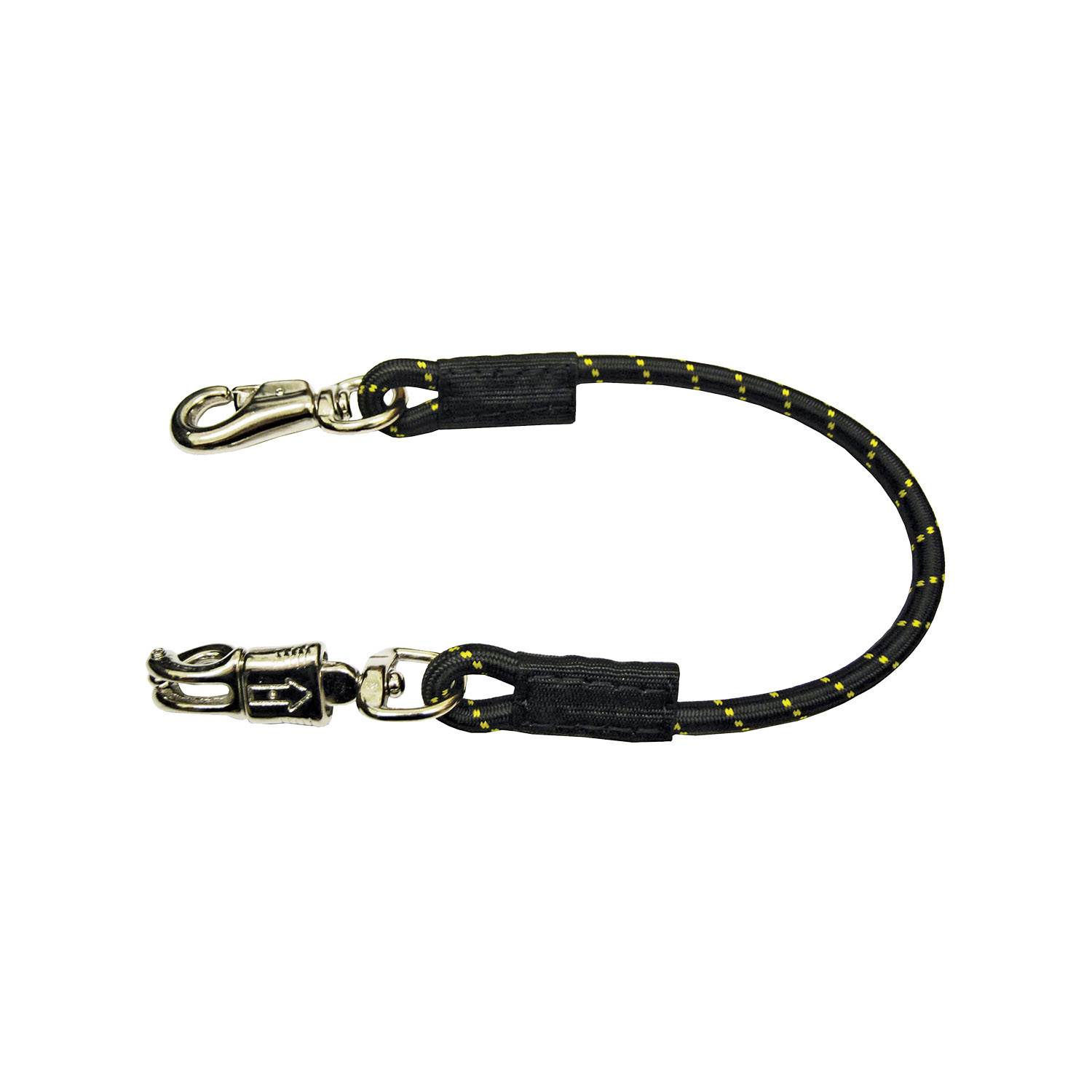 Elastic Tie With Double Rings