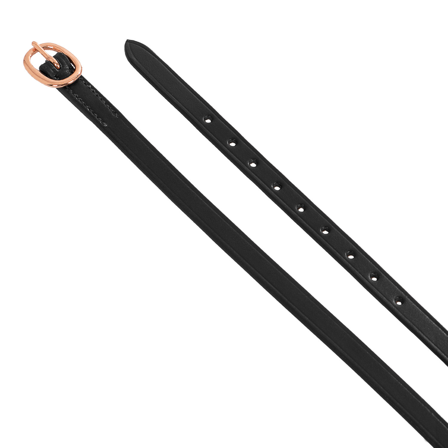 Kožené řemínky k ostruhám Equestro Rose Gold