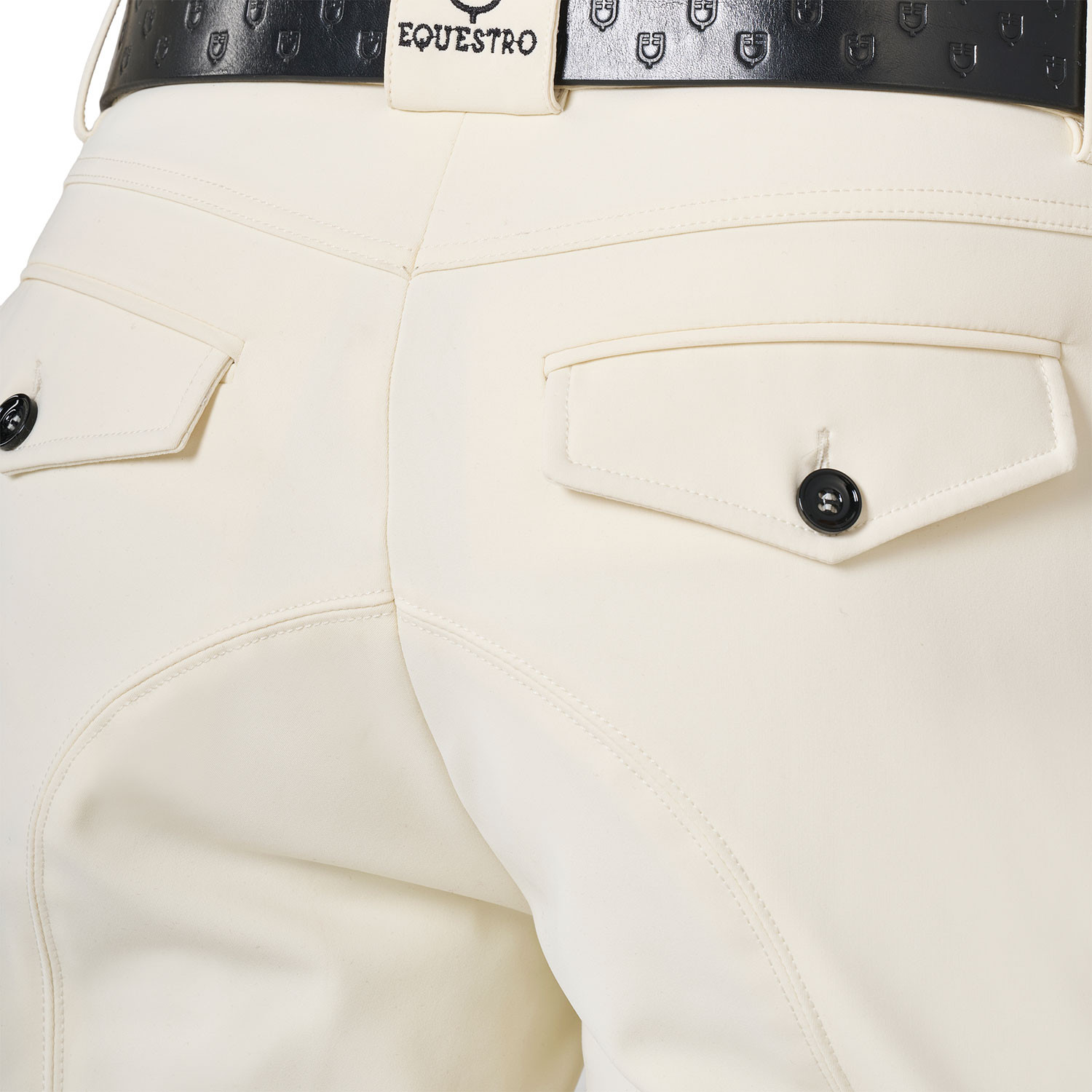 Pánské slim fit jezdecké rajtky Equestro Caspar s kolenním gripem