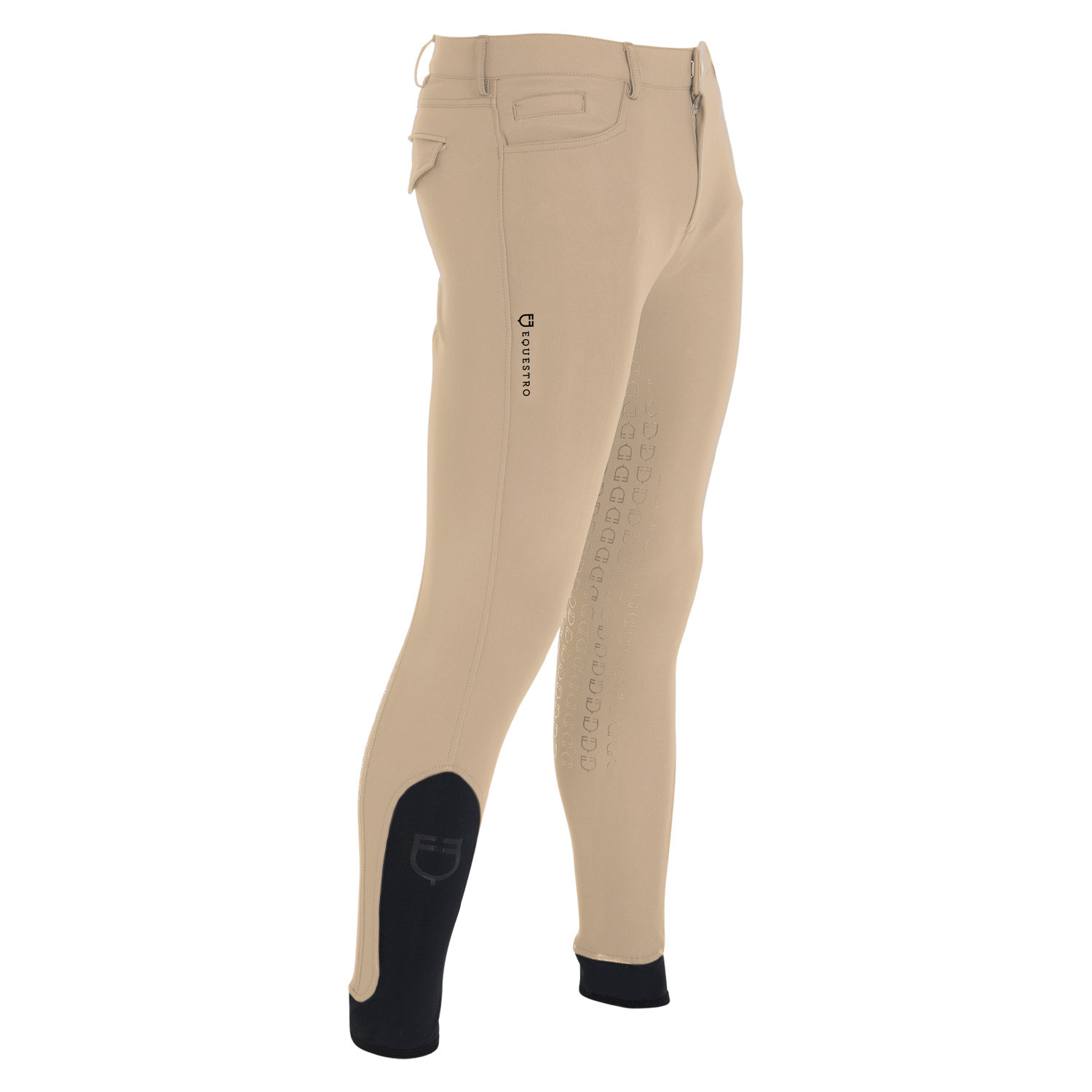 Pánské slim fit jezdecké rajtky Equestro s celogripem