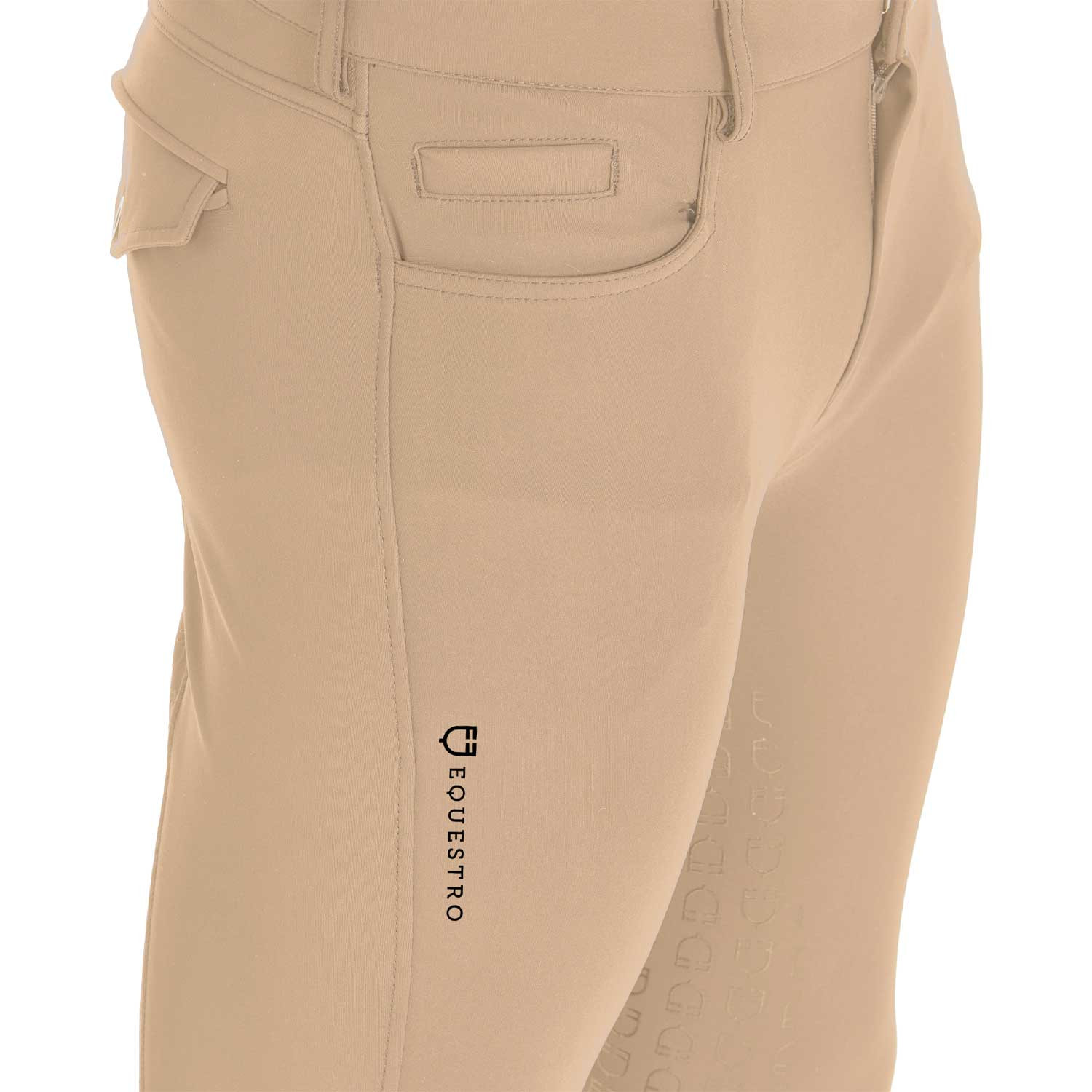Pánské slim fit jezdecké rajtky Equestro s celogripem