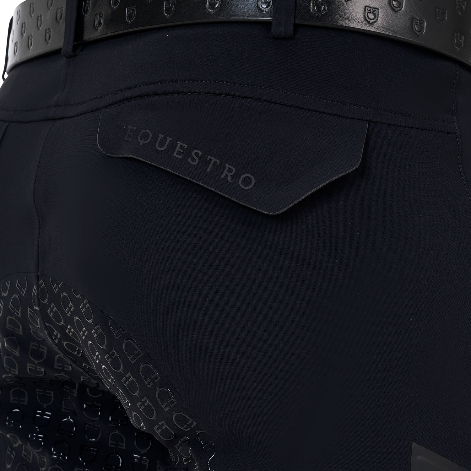 Pánské slim fit jezdecké rajtky Equestro Ridertechnology s celogripem