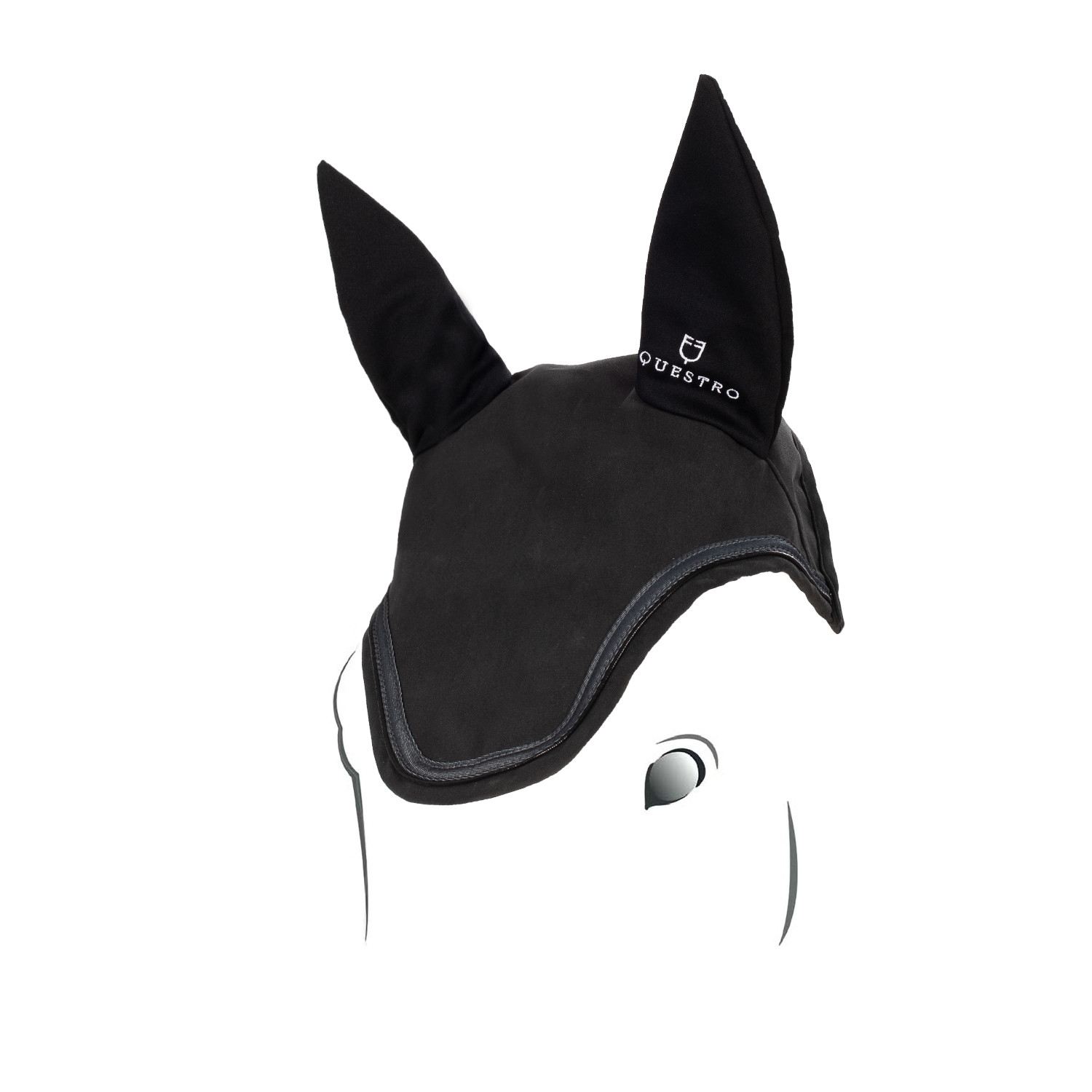 Elastické náušníky Equestro proti hmyzu s logem