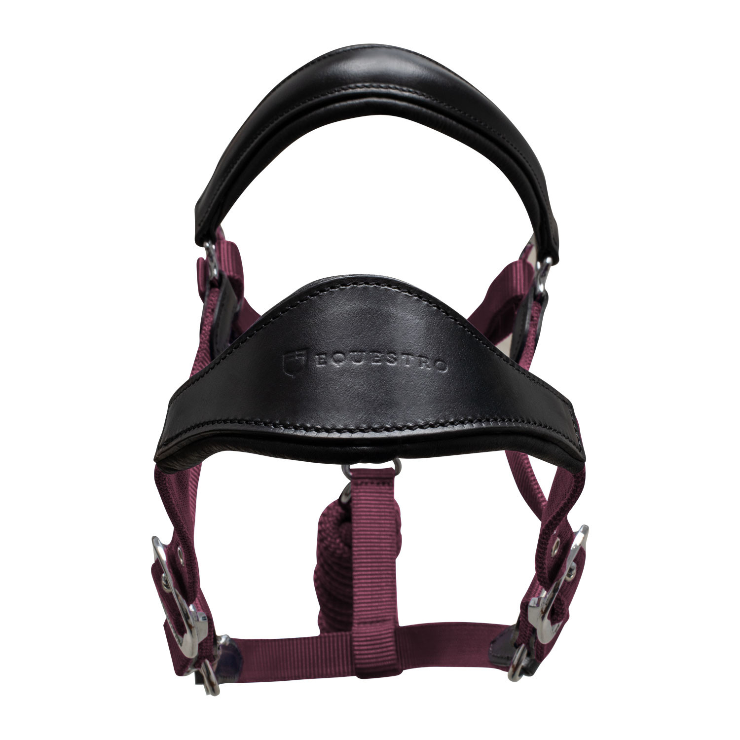 Ergonomická ohlávka Equestro s koženými prvky