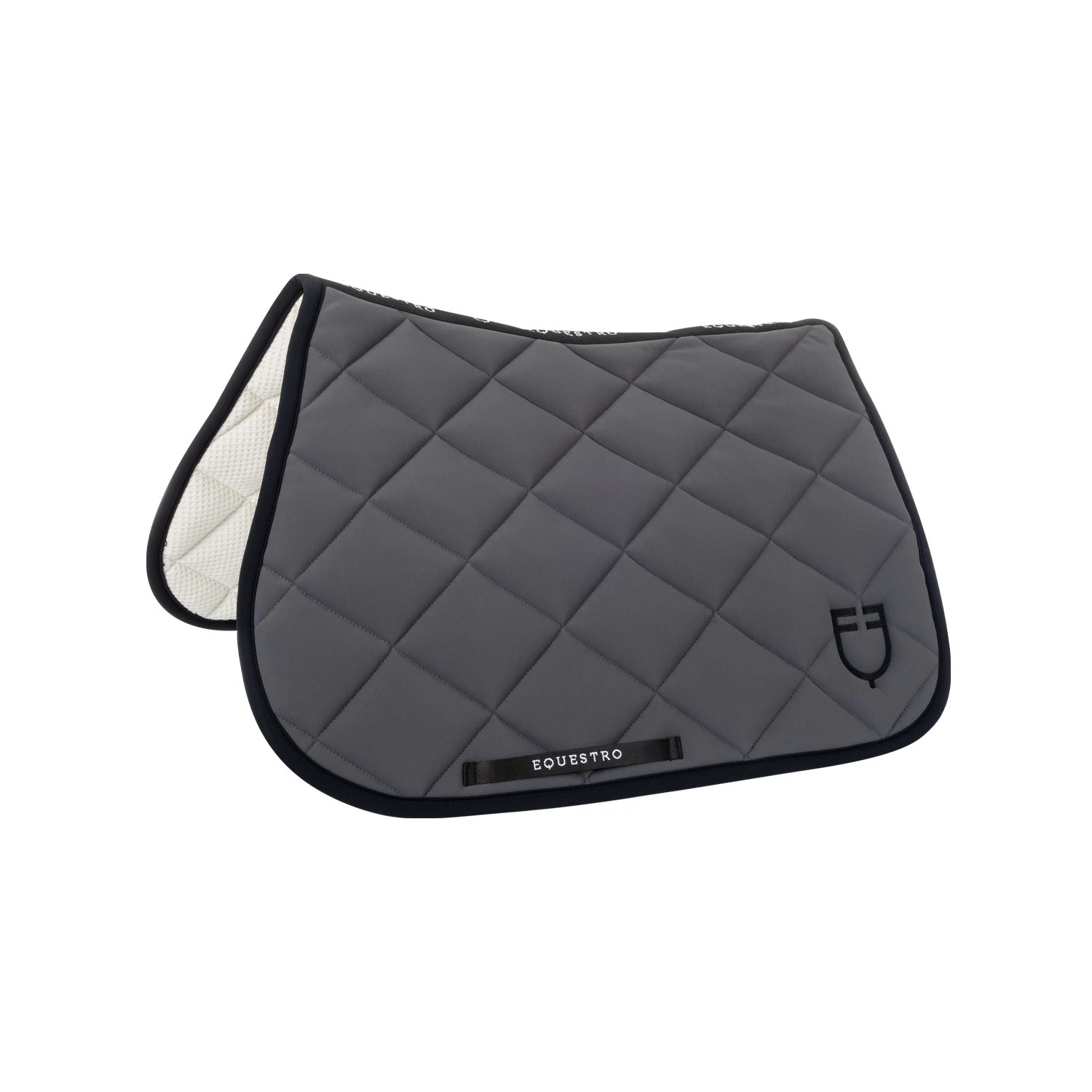 Springzadel dekje met geborduurd logo Black Line editie