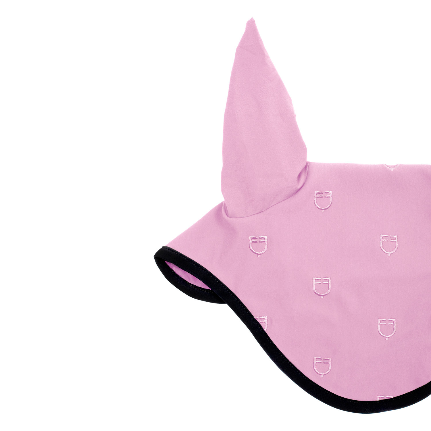 Elastické náušníky Equestro Black Line Multilogo proti hmyzu