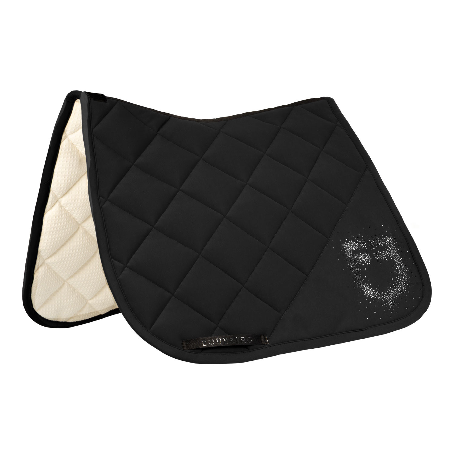 SOTTOSELLA da DRESSAGE in TESSUTO TECNICO con LOGO STRASS - Equestro